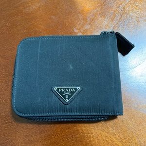 Black Prada Wallet
